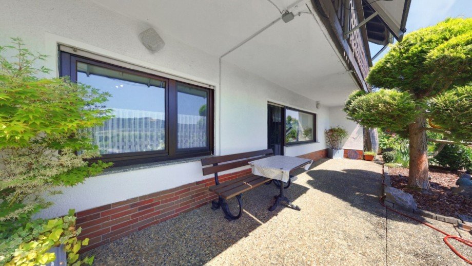 Terrasse Souterrainwohnung Eschenburg / Eibelshausen