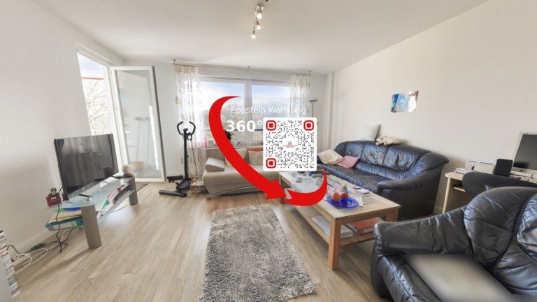 Wohnzimmer Eppstein Etagenwohnung Kapitalanleger aufgepasst! Vermietete 2-Zimmer-Wohnung mit Loggia in Eppstein