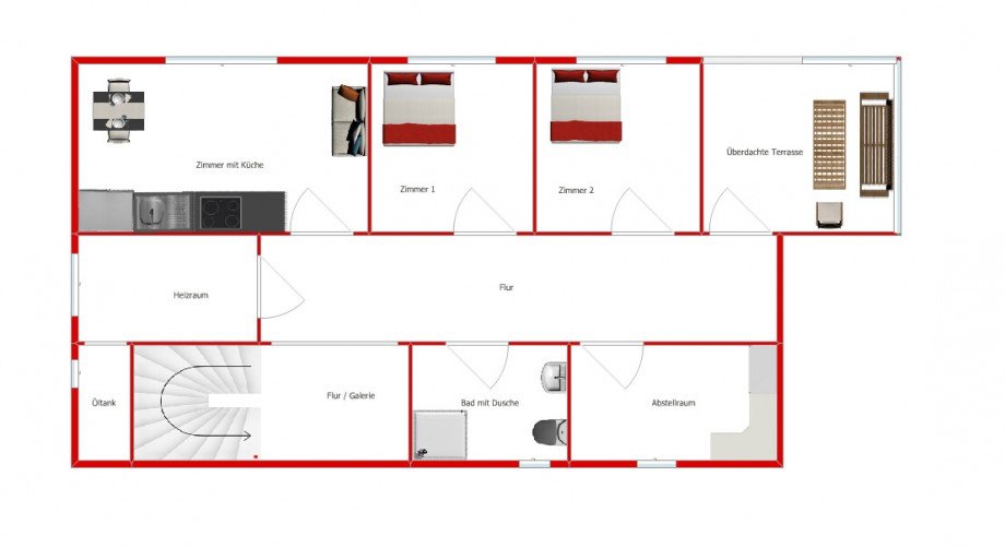 Kellegeschoss Einfamilienhaus Dietzh�lztal / Steinbr�cken