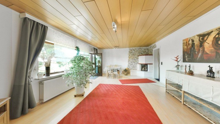 Wohnzimmer Eschenburg / Eibelshausen Souterrainwohnung Wundersch�ne 3-Zimmer-Wohnung mit Terrasse, Stellplatz & Kamin