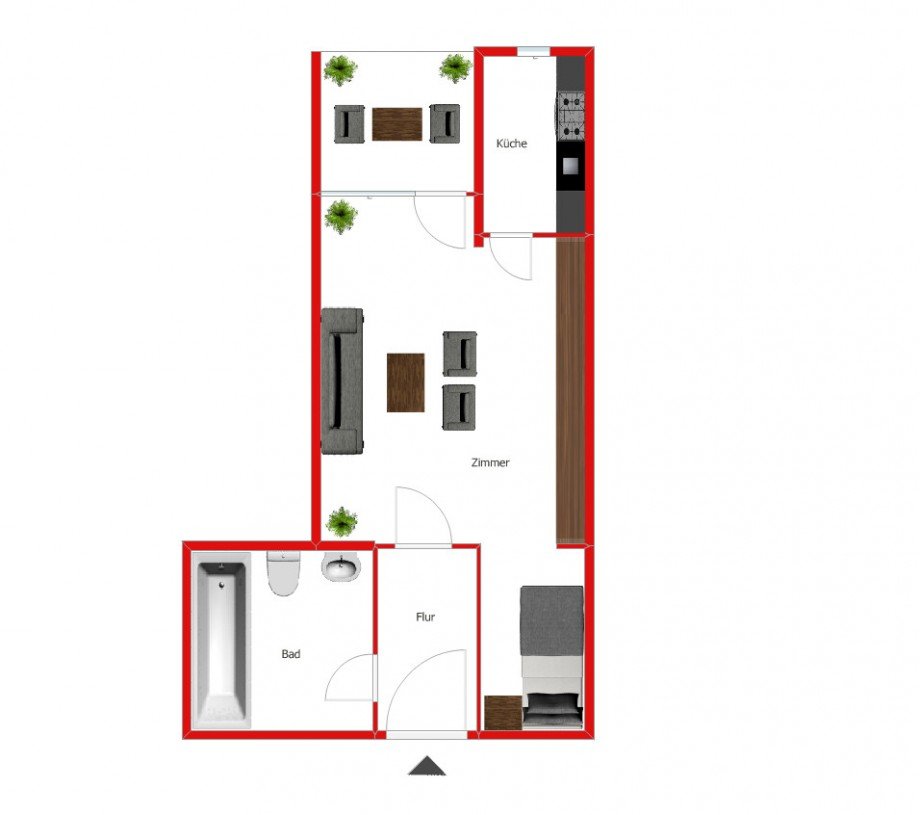 Grundriss Etagenwohnung Heppenheim